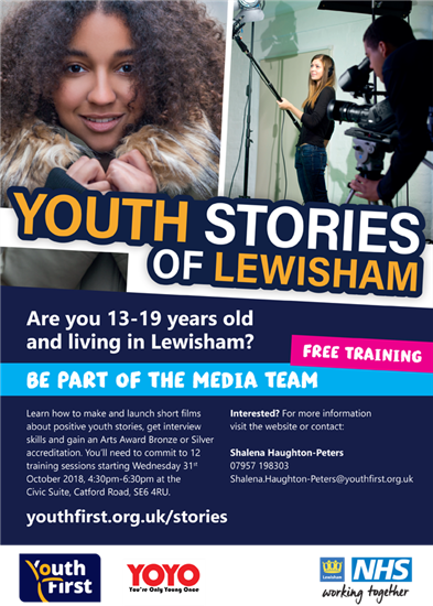 Youth Stories - Media Team Poster